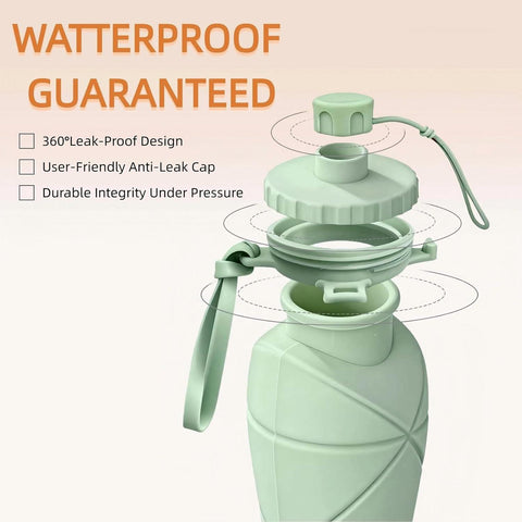 Collapsible Water Bottle Silicone Foldable