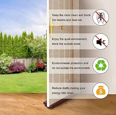 Door Dust Stopper Draft & Insect Air Stopper