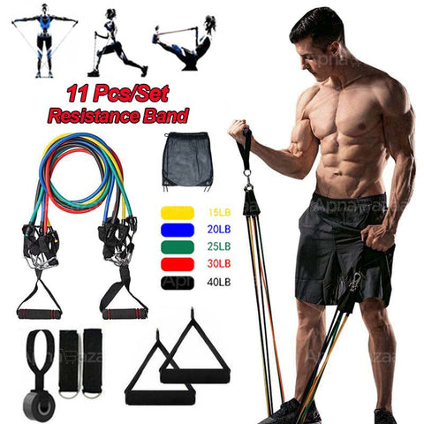 Bodybuilding Resistance Bands Set