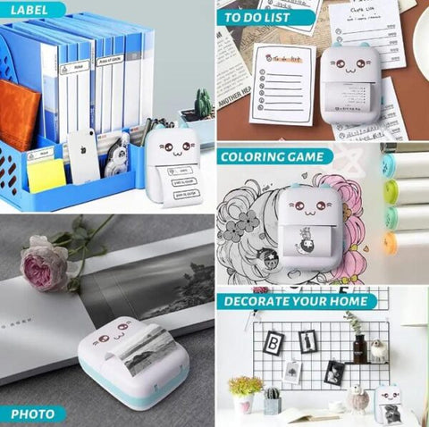 Mini Printer Portable Pocket Thermal Printer