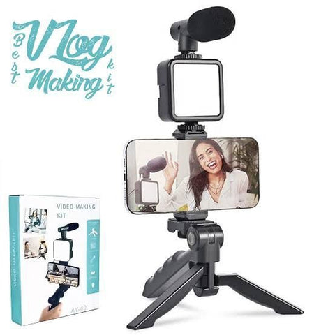 Smartphone & Camera Vlogging Studio Kits