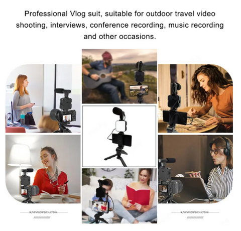 Smartphone & Camera Vlogging Studio Kits