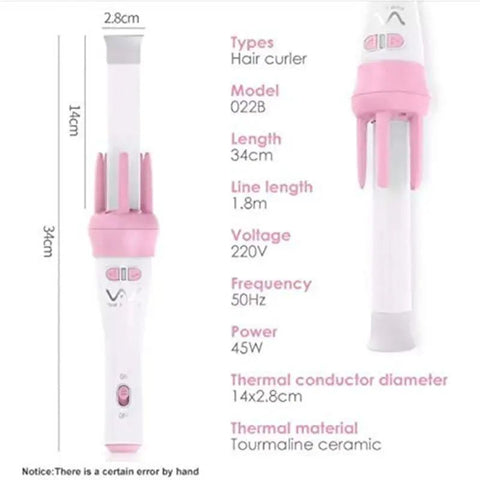 Automatic Hair Curler Spin 360°