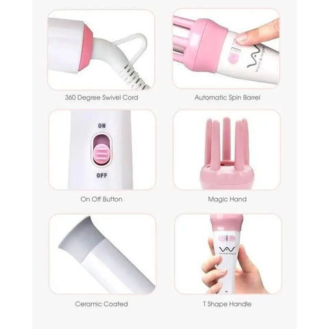 Automatic Hair Curler Spin 360°