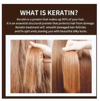 Blue Keratin Creamy Hair Mask 500ml