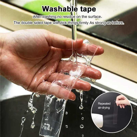 Pack Of 2 Double Sided Tape for Walls Heavy Duty Removable