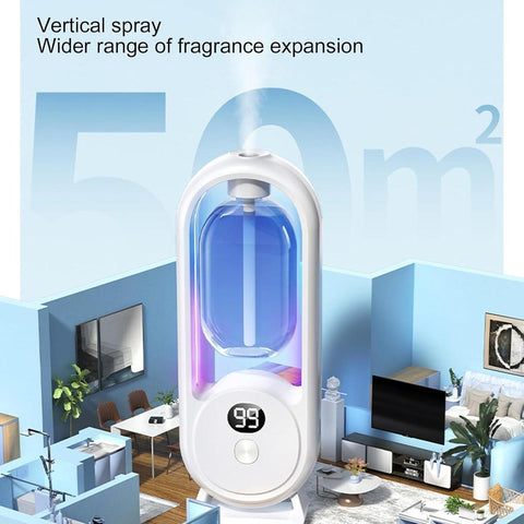 Automatic Aroma Diffuser White Wall Mounted Mist