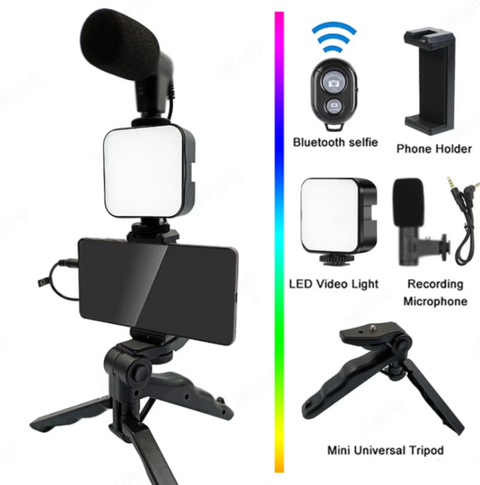 Smartphone & Camera Vlogging Studio Kits
